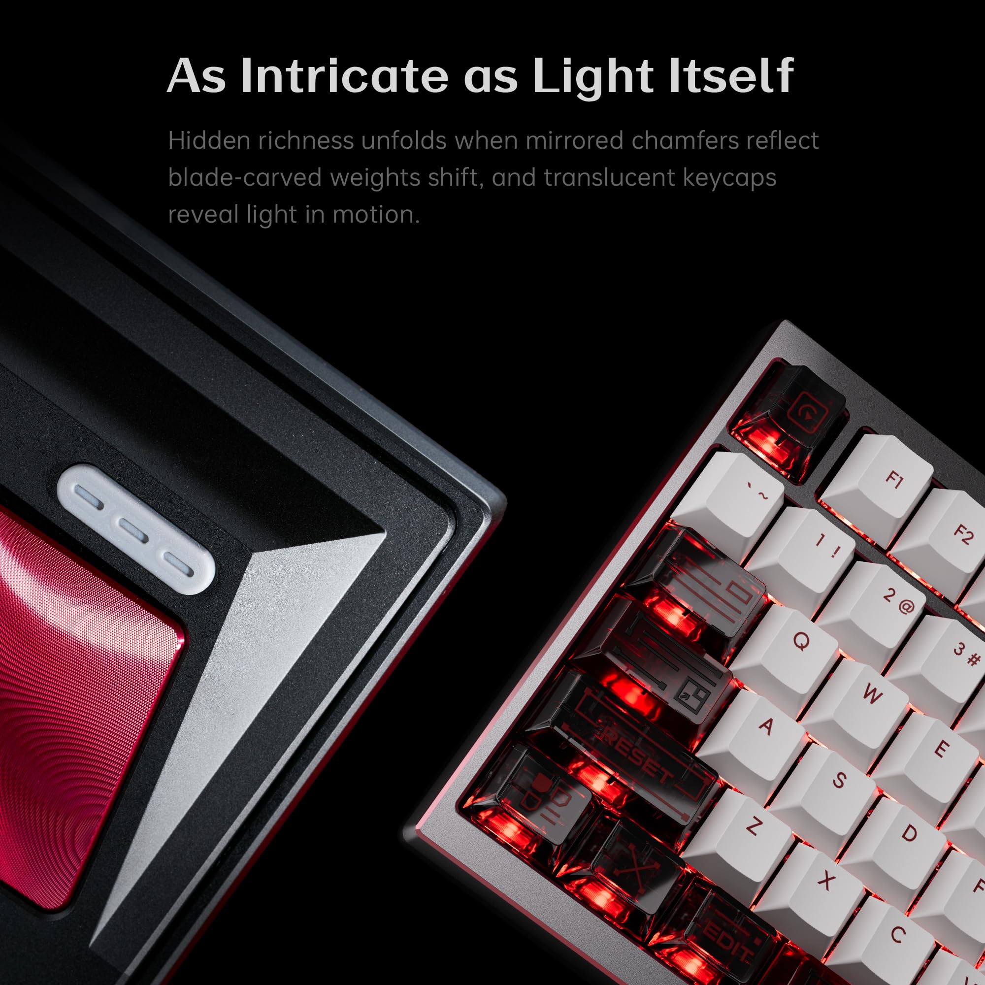 Amazon.com: ATK Edge 75 HE Esports Magnetic Keyboard, 75% 82-Key